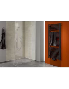 Rankšluosčių džiovintuvas Basic 50 804x450mm juodas matinis, Kermi