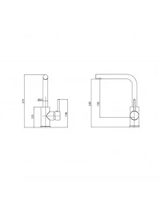 Plautuvės ir maišytuvo komplektas SQ102-111AW+5553E-111