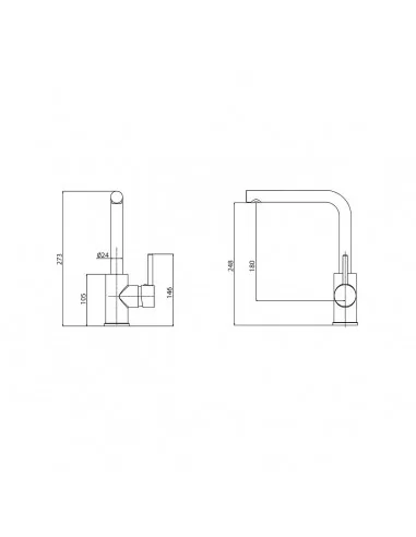 Plautuvės ir maišytuvo komplektas SQ102-111AW+5553E-111