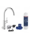 Maišytuvas plautuvei Blue Pure Baucurve, su filtru, chromas , Grohe