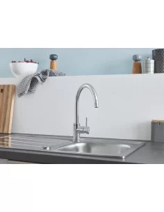 Maišytuvas plautuvei BauClassic, chromas, Grohe