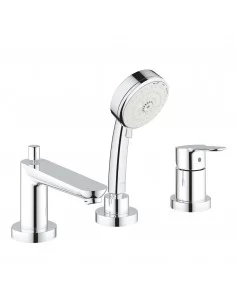 Maišytuvas voniai BauEdge, į vonios kraštą, chromas, Grohe