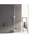 Dušo sistema su termostatiniu maišytuvu Euphoria SmartControl 260 Mono, chromas, Grohe