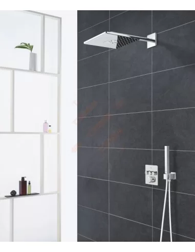 Dušo sistema potinkinė su termostatiniu maišytuvu Grohtherm SmartControl, chromas, Grohe