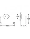 Laikiklis tuoletiniam popieriui BauCosmopolitan, chromas, Grohe
