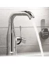 Maišytuvas praustuvo Essence M su dugno vožtuvu, chromas, Grohe