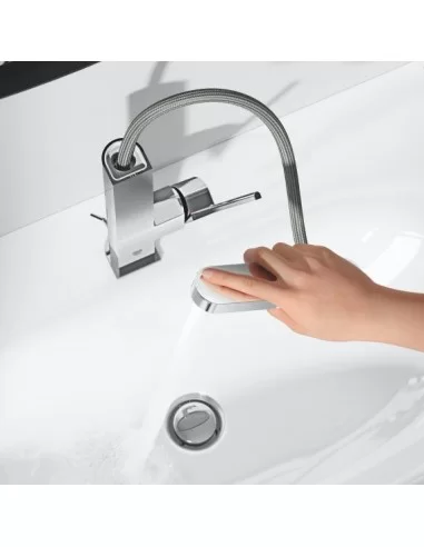 Maišytuvas praustuvo aukštas Plus L, su ištraukiamu snapu, chromas, Grohe