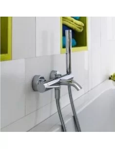 Maišytuvas voniai su dušo komplektu Essence, chromas, Grohe