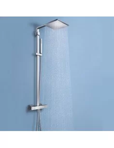 Dušo sistema su termostatiniu maišytuvu Euphoria Cube 230, chromas, Grohe