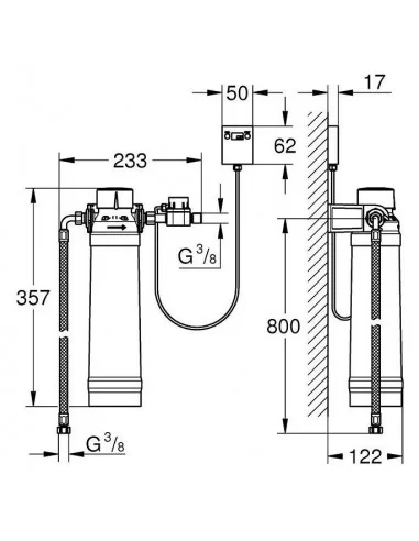 Filtro rinkinys GROHE Red S, Grohe