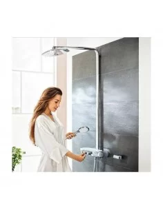 Dušo sistema su termostatiniu maišytuvu Rainshower, SmartControl 360 Duol, chromas, Grohe