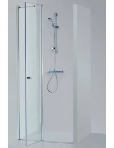 Dušo durys nišoms Greta Plius 80, 90, 100, 110, 120 cm, BRASTA GLASS