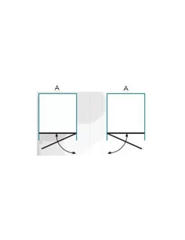 Dušo durys nišoms Gunda 60, 70, 80, 90 cm, BRASTA GLASS