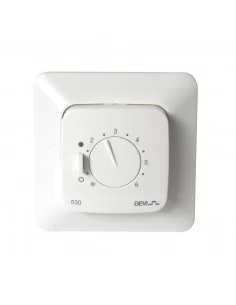 Termostatas DEVIreg™ 530, +5...+45 °C, grindų temp. jutiklis, 15 A, JUSSI