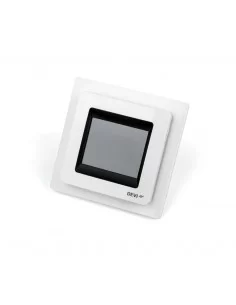Termostatas DEVIreg™ Touch poliarinis baltas, +5...+45 °C, grindų+patalpos, 16 A
