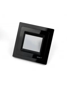 Termostatas DEVIreg™ Touch juodas, +5...+45 °C, grindų+patalpos jutiklis, 16 A
