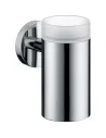 Stiklinė su metaliniu laikikliu Logis, Hansgrohe