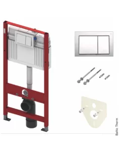 TECEbase (4 in 1) WC rėmas Valdymas iš priekio, montavimo aukštis 1120 mm