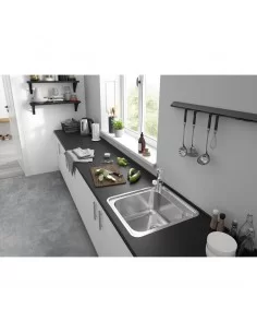 Plautuvė nerūdijančio plieno 480x520mm S41 S412-F400, Hansgrohe