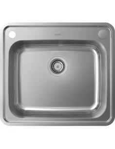 Plautuvė nerūdijančio plieno 580x520mm S41 S412-F500, Hansgrohe