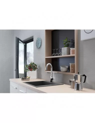 Plautuvė iš granito 560x510mm S51 S510-F450, Hansgrohe, Hansgrohe