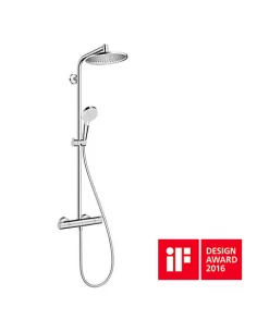 Dušo sistema su termostatiniu maišytuvu Crometta S 240, Hansgrohe