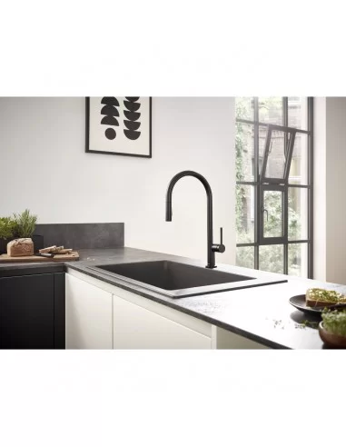 Plautuvė iš granito 770x510mm S51 S510-F660, Hansgrohe
