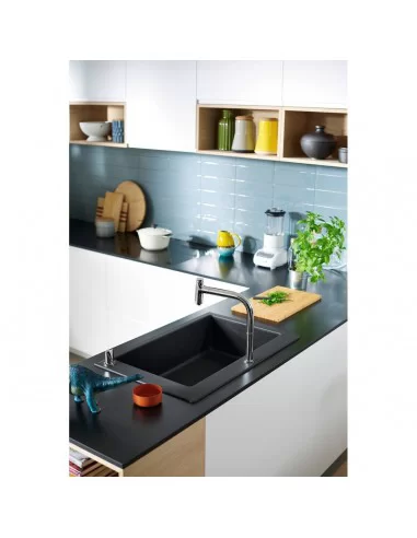 Plautuvė iš granito 770x510mm S51 S510-F660, Hansgrohe