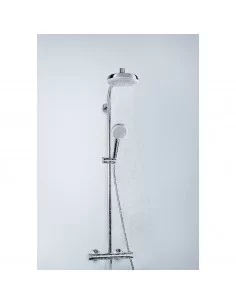 Dušo sistema su termostatatiniu maišytuvu Crometta 160 1jet, Hansgrohe