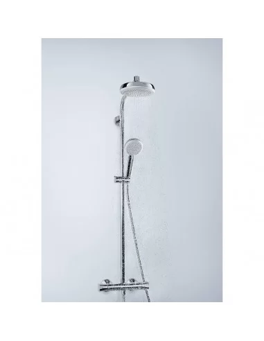 Dušo sistema su termostatatiniu maišytuvu Crometta 160 1jet, Hansgrohe