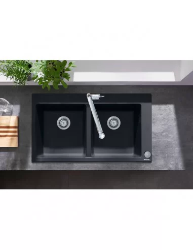 Plautuvė iš granito 880x510mm S51 S510-F770, Hansgrohe, Hansgrohe