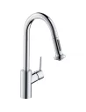 Maišytuvas plautuvei su ištraukiama galvute Talis S2 M52, Hansgrohe