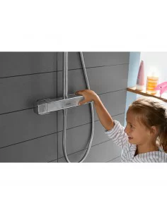 Dušo sistema su termostatiniu maišytuvu Croma E Showerpipe 280 1jet, Hansgrohe