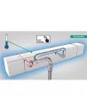 Dušo sistema su termostatiniu maišytuvu Croma E Showerpipe 280 1jet, Hansgrohe