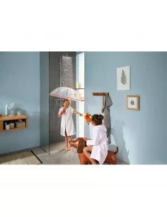 Dušo sistema su termostatiniu maišytuvu Croma E Showerpipe 280 1jet, Hansgrohe