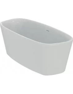 Dea Duo laisvai pastatoma akrilinė vonia  170x75 cm su Click-Clack nuotekų vožtuvu, balta, Ideal Standard