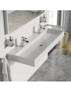 Praustuvas Natural Duo 1200 balta, RAVAK