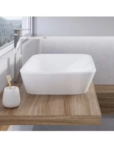 Praustuvas Ceramic 600 R keraminis baltas, RAVAK