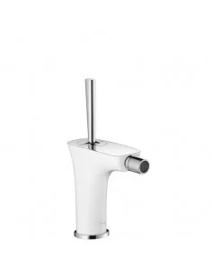 Maišytuvas bide PuraVida chromas/baltas, Hansgrohe