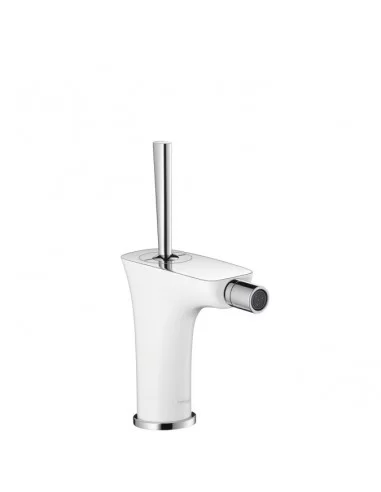 Maišytuvas bide PuraVida chromas/baltas, Hansgrohe
