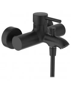 Ideal Standard CERLINE virštinkinis vonios maišyttuvas su dušo žarna, rankine dušo galva ir laikikliu, matinė juoda
