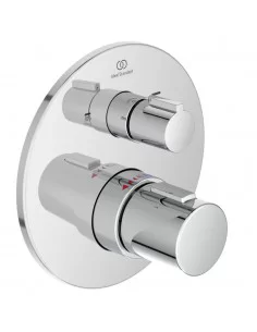 Ideal Standard Ceratherm Т100 potinkinis termostatinis maišytuvas dušui ar voniai, išorinė dalis, chromas