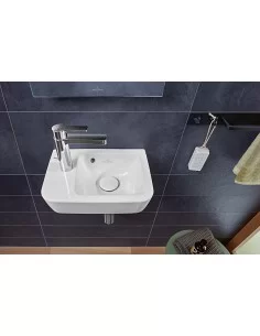 Praustuvas O.novo 360x250 mm, su perpylimo kontrole, Villeroy&Boch