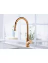 Maišytuvas plautuvei Umbrella Flex su ištraukiama žarna, bronzos sp., Villeroy&Boch