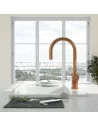 Maišytuvas plautuvei Umbrella Flex su ištraukiama žarna, bronzos sp., Villeroy&Boch