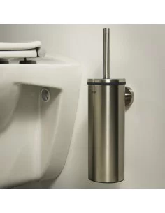 Šepetys tualeto su laikikliu Boston, metalinis, šlifuoto nerūdijančio plieno sp., Tiger