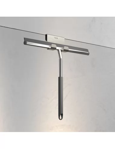 Kabliukai dušo sienelei Caddy, metaliniai, šlifuoto nerūdijančio plieno sp., Tiger