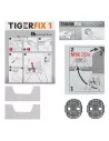 Montavimo sistema be gręžimo TigerFix type 1, Tiger