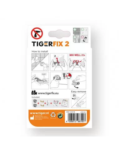 Montavimo sistema be gręžimo TigerFix type 2, Tiger