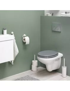Laikiklis tualetiniam popieriui Urban, metalinis, baltas, Tiger